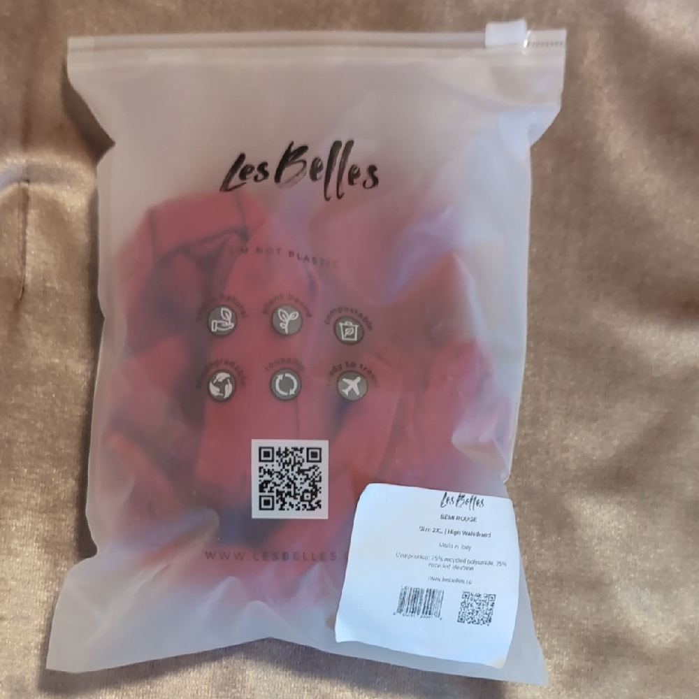 Les Belles Red Tights